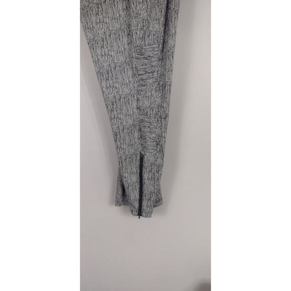 Athleta plus size 2X Delancey textured moto tight legging black white activewear - Picture 3 of 16